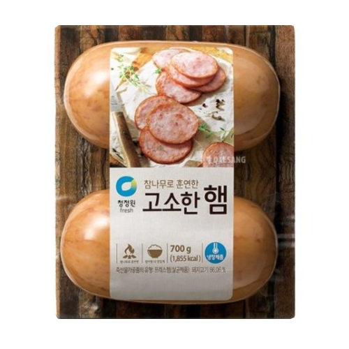 청정원)참나무훈연고소한햄 기획 300g 2입